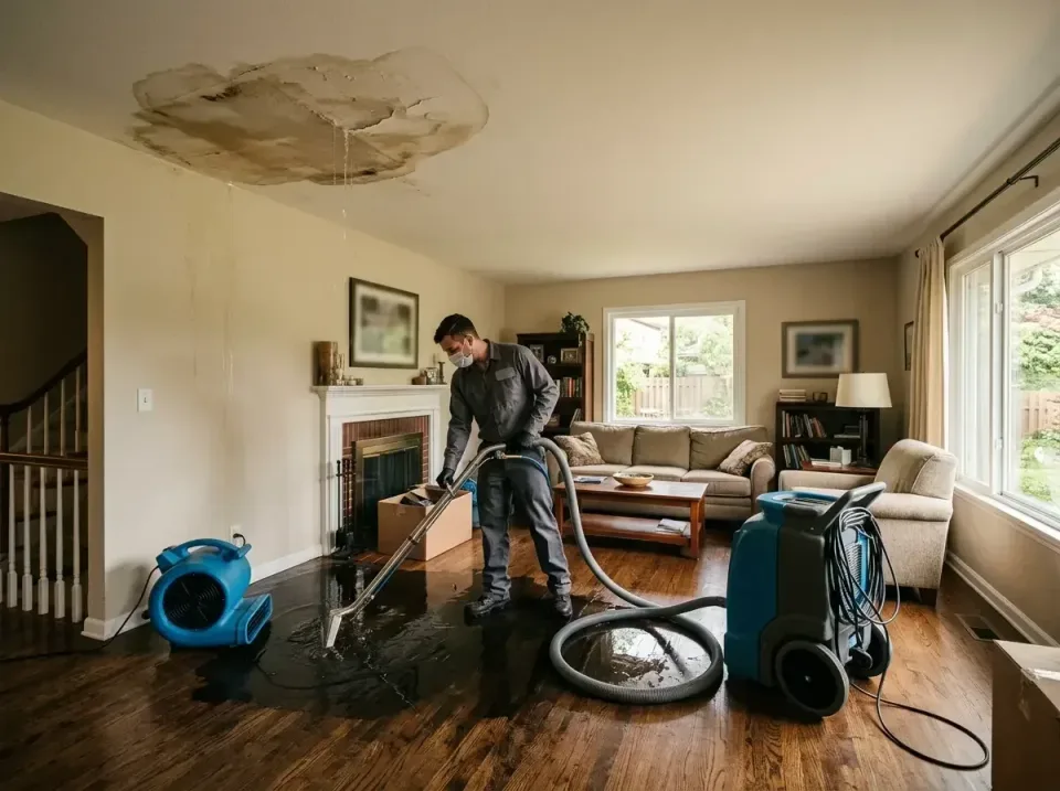 attic-pipe-burst-ceiling-drip-008 — frequently asked questions, Water Damage Restoration & Carpet Care in Kansas